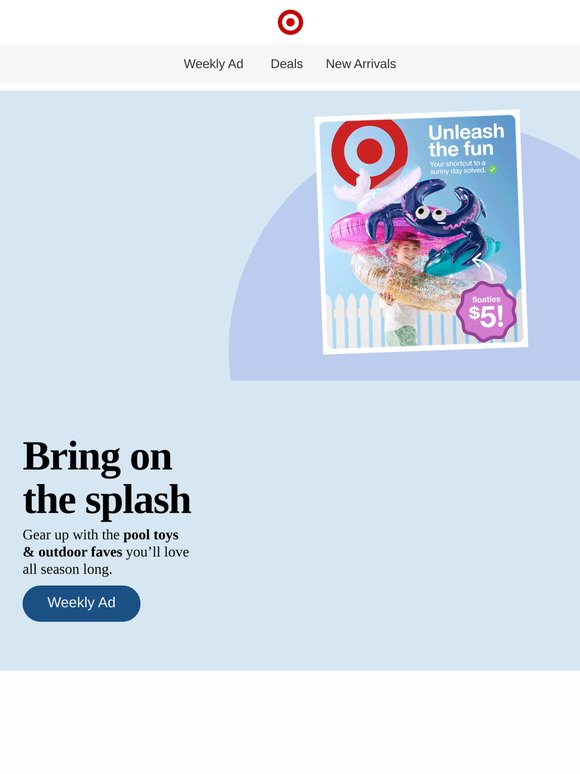Use the Weekly Ad to get weekend-ready with Top Offers.