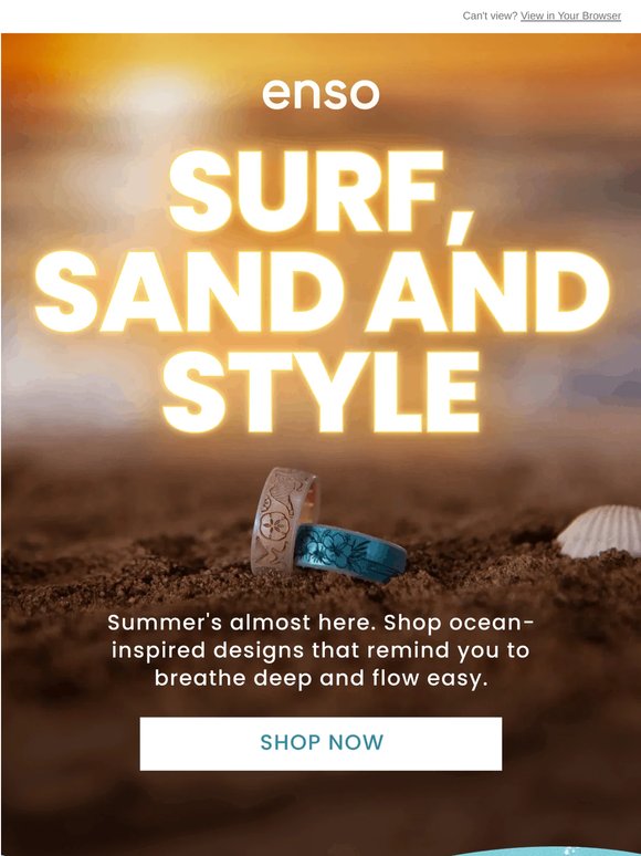 Make waves with the coastal collection 🌊