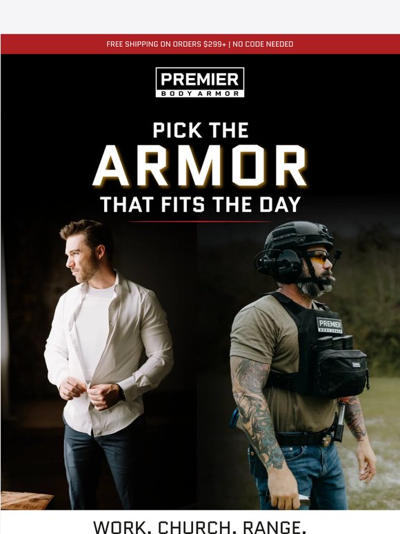 Which Armor Setup Fits Your Day?
