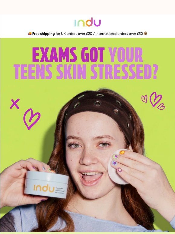 Stressed out teen skin? We’ve got you 🫶