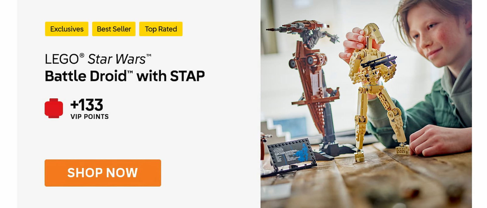 LEGO® Star Wars™ Battle Droid™ with STAP