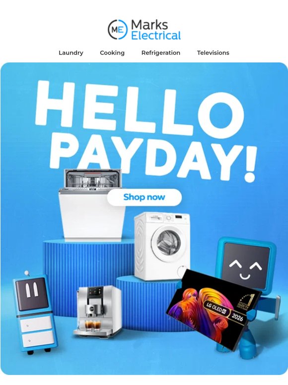 Hello Payday 👋 Upgrade Your Home for Less