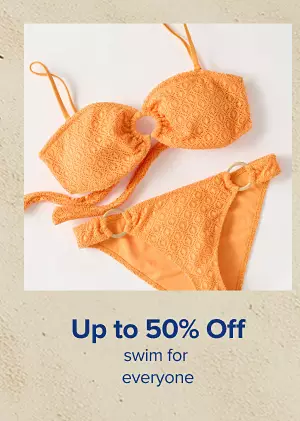 40% off womens designer swim from Anne Cole, Jessica Simpsion, Lucky Brand and more. Shop now.