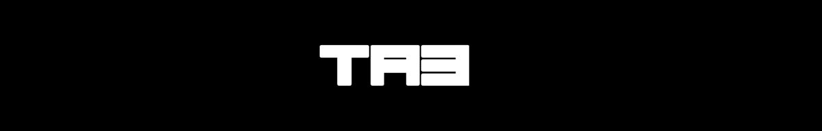 TAE in bold white letters on a black background.
