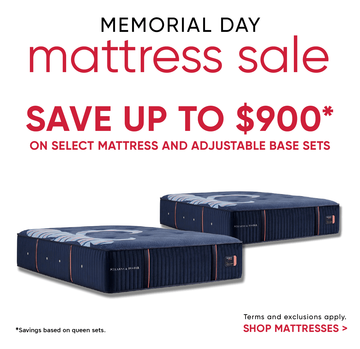 Shop Memorial Day Mattress Sale