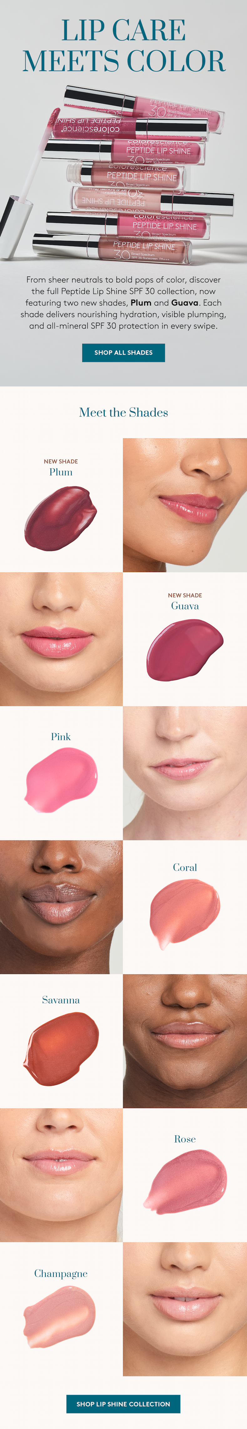Shop Peptide Lip Shine SPF 30