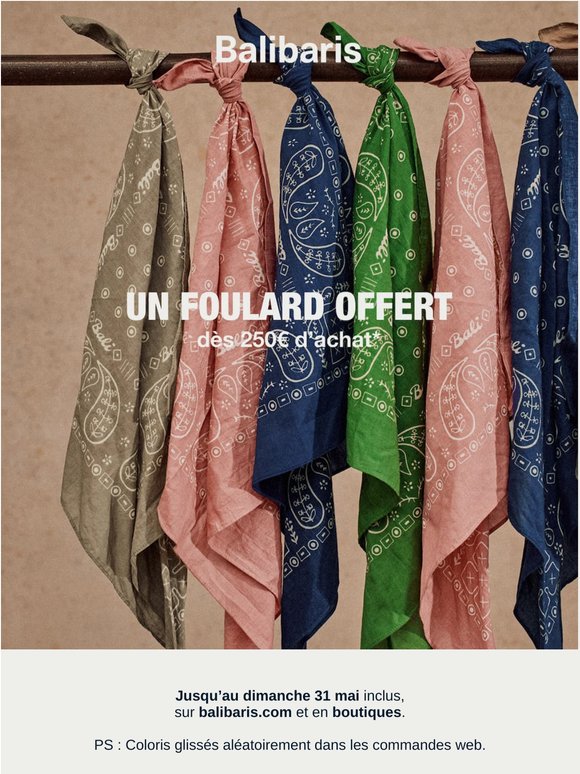Une SURPRISE glissée dans votre commande.