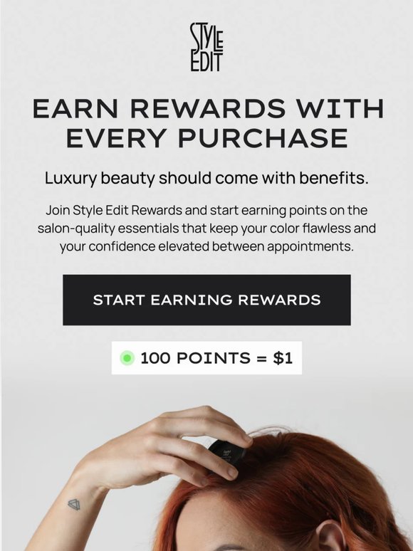 👑 —, earn rewards on every touch-up essential