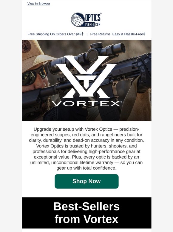 Dial In Your Shot with Vortex Optics
