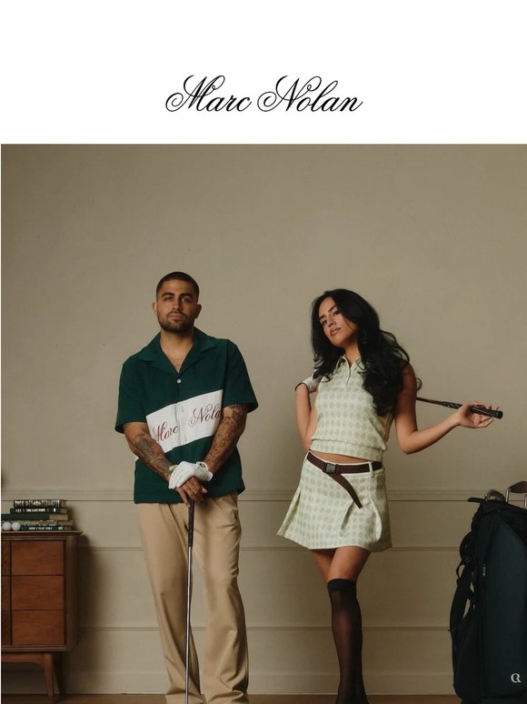 NEW Marc Nolan Golf Collection