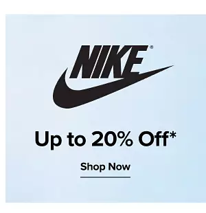 Up to 20% off Nike. Shop now.
