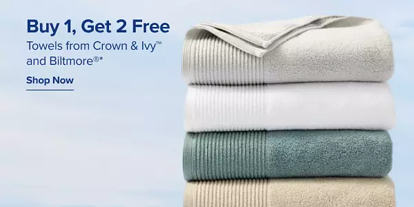 Buy 1 Get 2 Free Crown & Ivy and Biltmore. Shop Now.