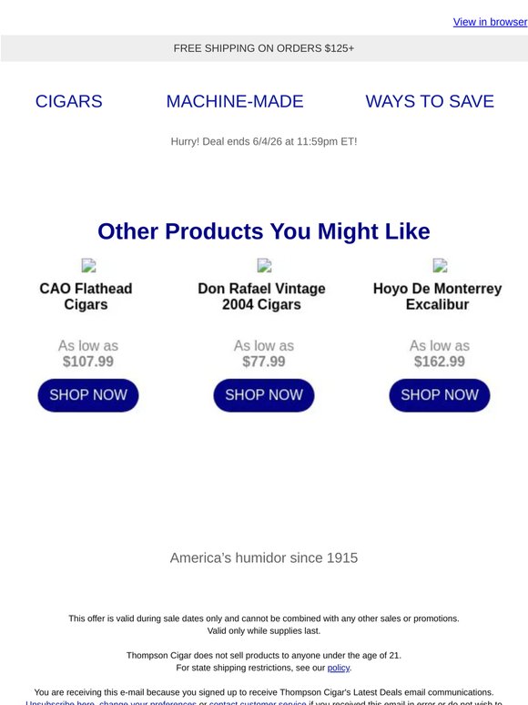 Bundles Starting As Low As $1.40/Stick!