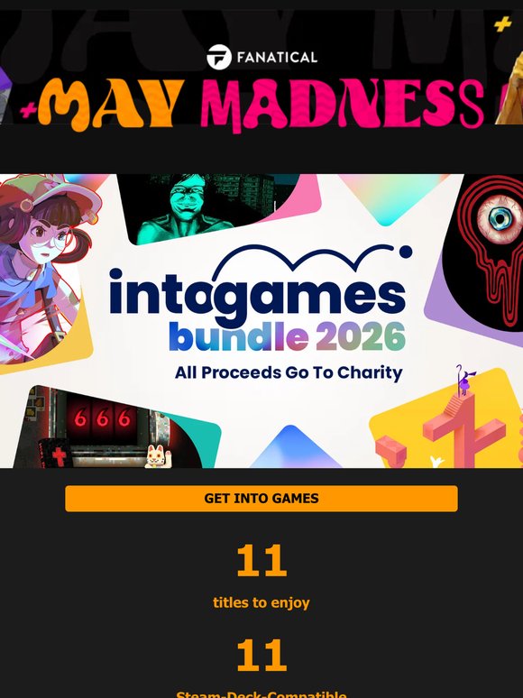 BRAND NEW: Into Games Charity Bundles