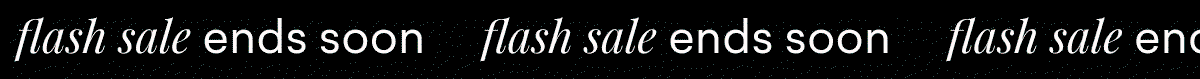 flash sale ends soon