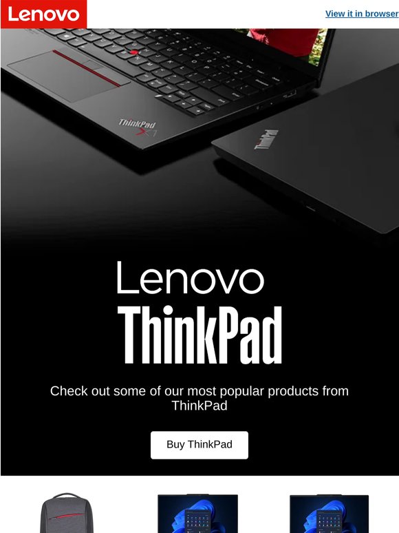 💻You'll be obsessed with these amazing ThinkPad products