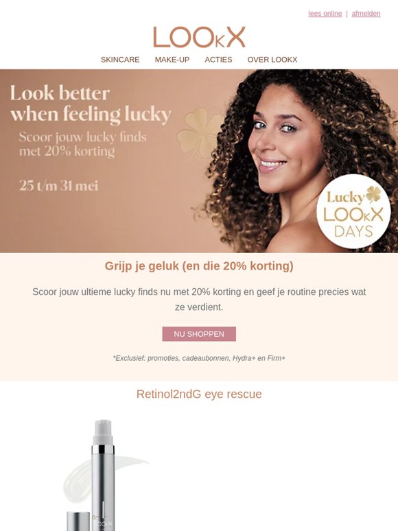 Laatste weekend 20% korting🍀🤞
