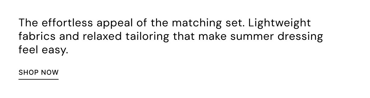 Matching sets