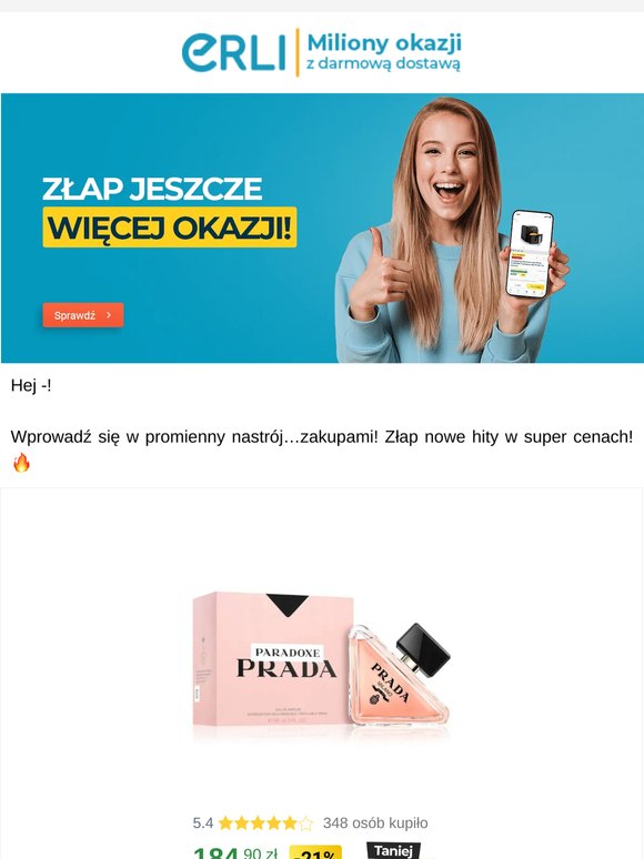 Pogoda sprzyja okazjom! 💙