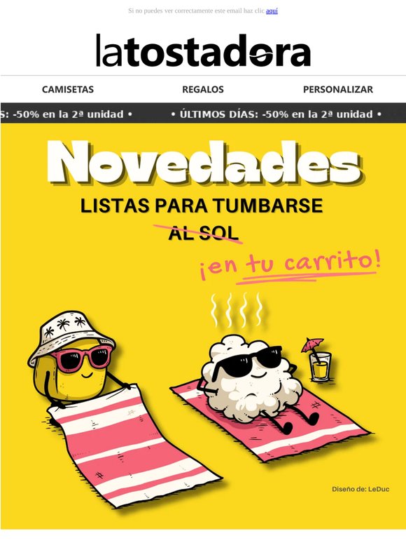 Esta vez sí que sí: ¡últimos días de -50%!