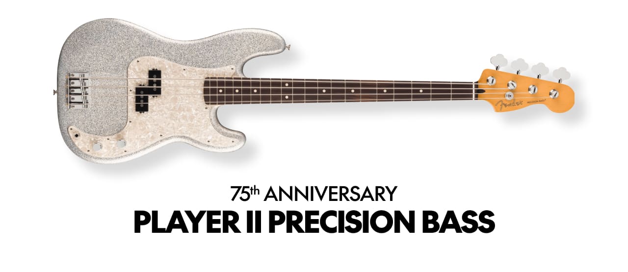 75th Anniversary Player II Precision Bass