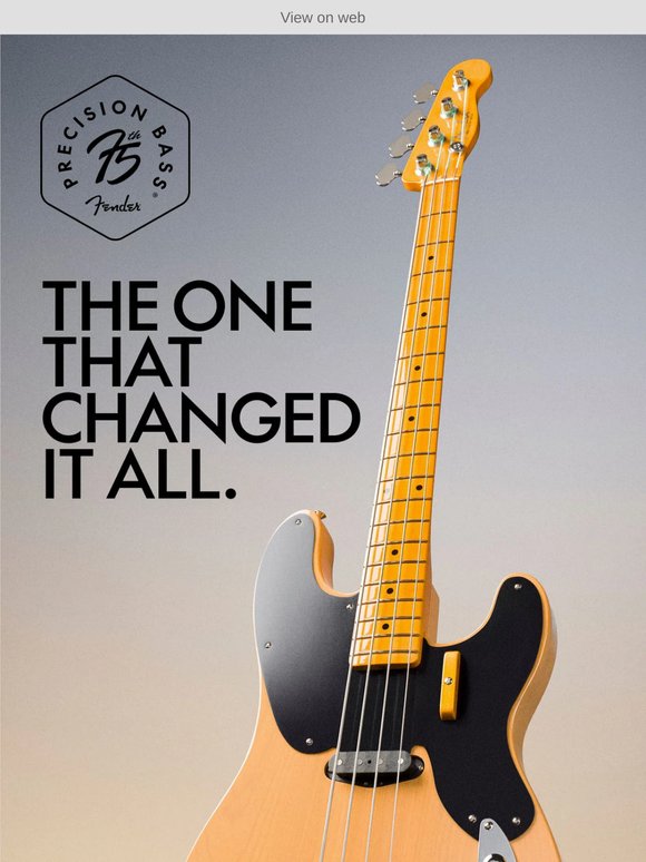 75 Years of Revolutionary P Bass Design