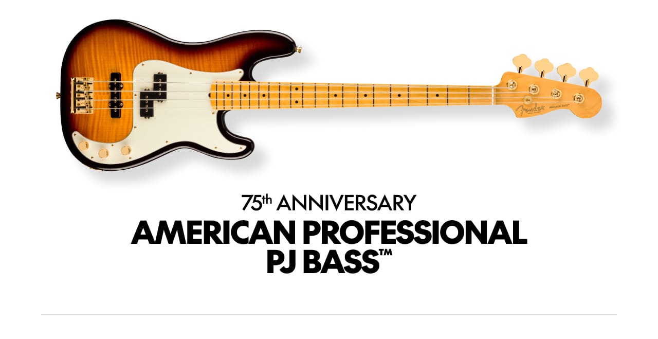 75th Anniversary American Professional PJ Bass