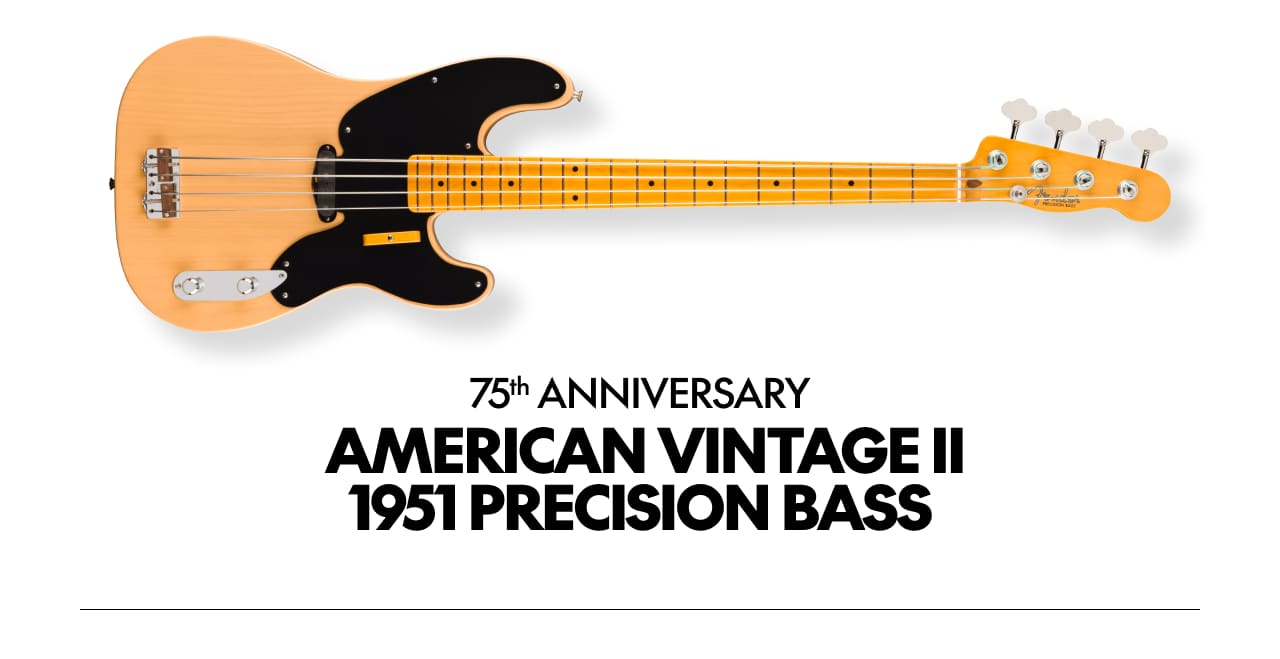 75th Anniversary American Vintage II 1951 Precision Bass