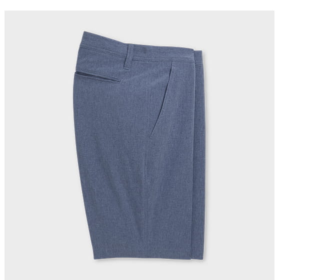 Men's Lightweight Short in Heather Navy