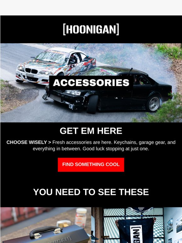 FRESH ACCESSORIES DROP