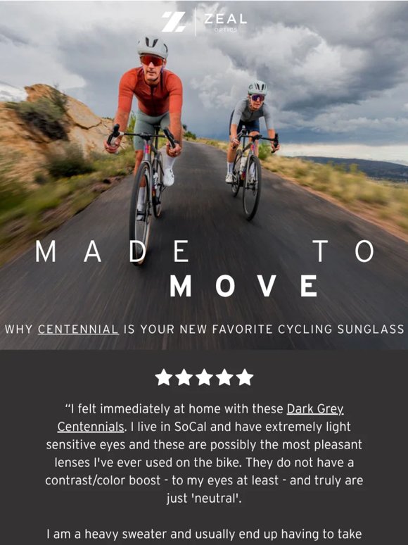 Centennial: Your New Favorite Cycling Sunglass 🚲