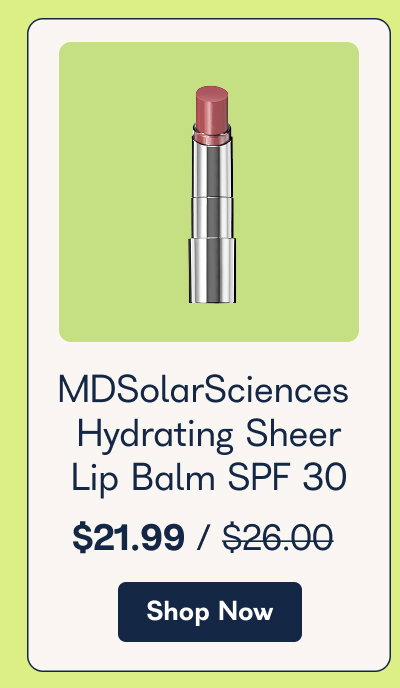 MDSolarSciences Hydrating Sheer Lip Balm SPF 30