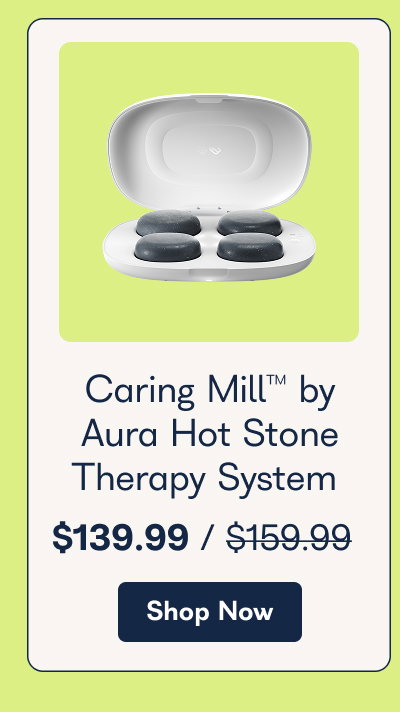 Caring Mill™ by Aura Hot Stone Therapy System
