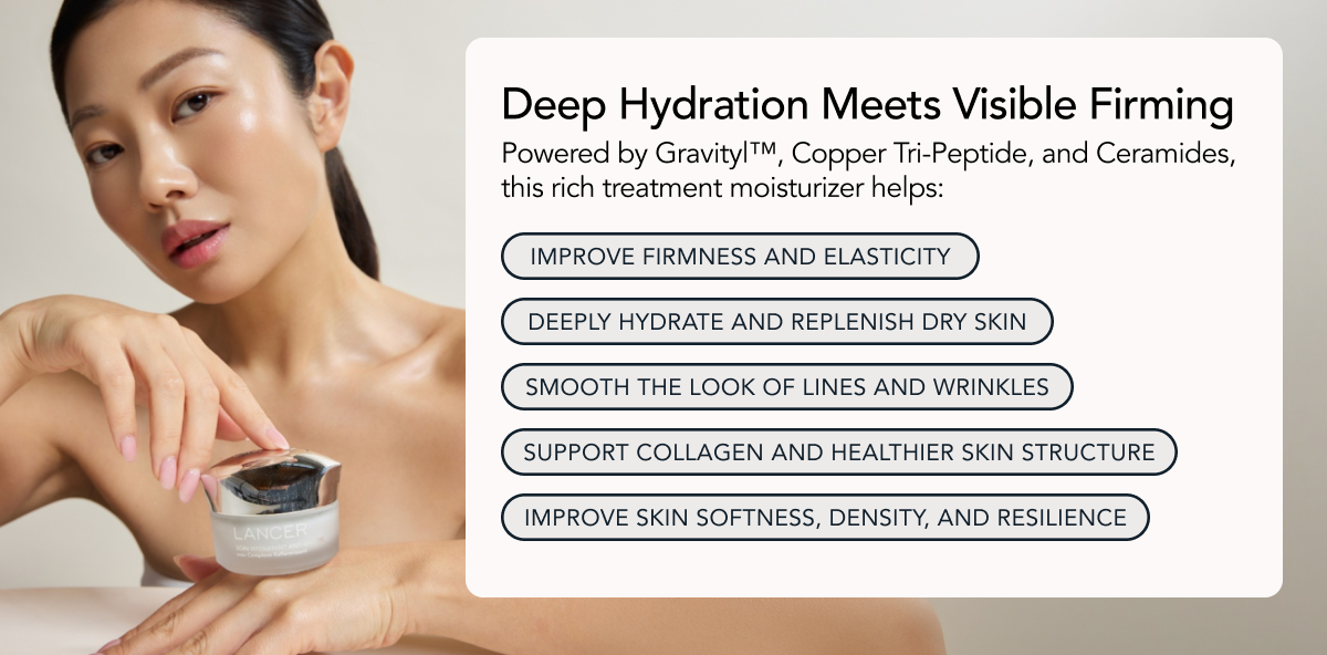 Deep Hydration Meets Visible Firming