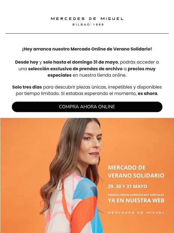 Hoy empieza nuestro Mercado de Verano Solidario
