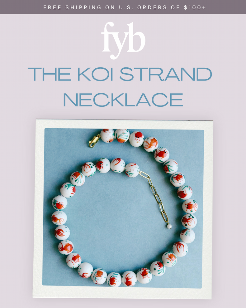 Shop the Koi Strand Necklace