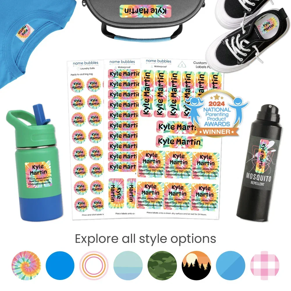 Image of Custom Camp Labels Pack