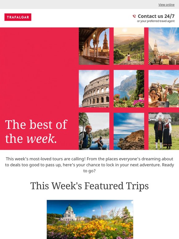 Unlock this week's best trips and travel deals