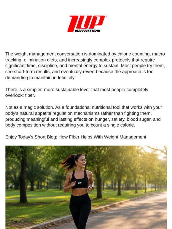 How Fiber Helps With Weight Management