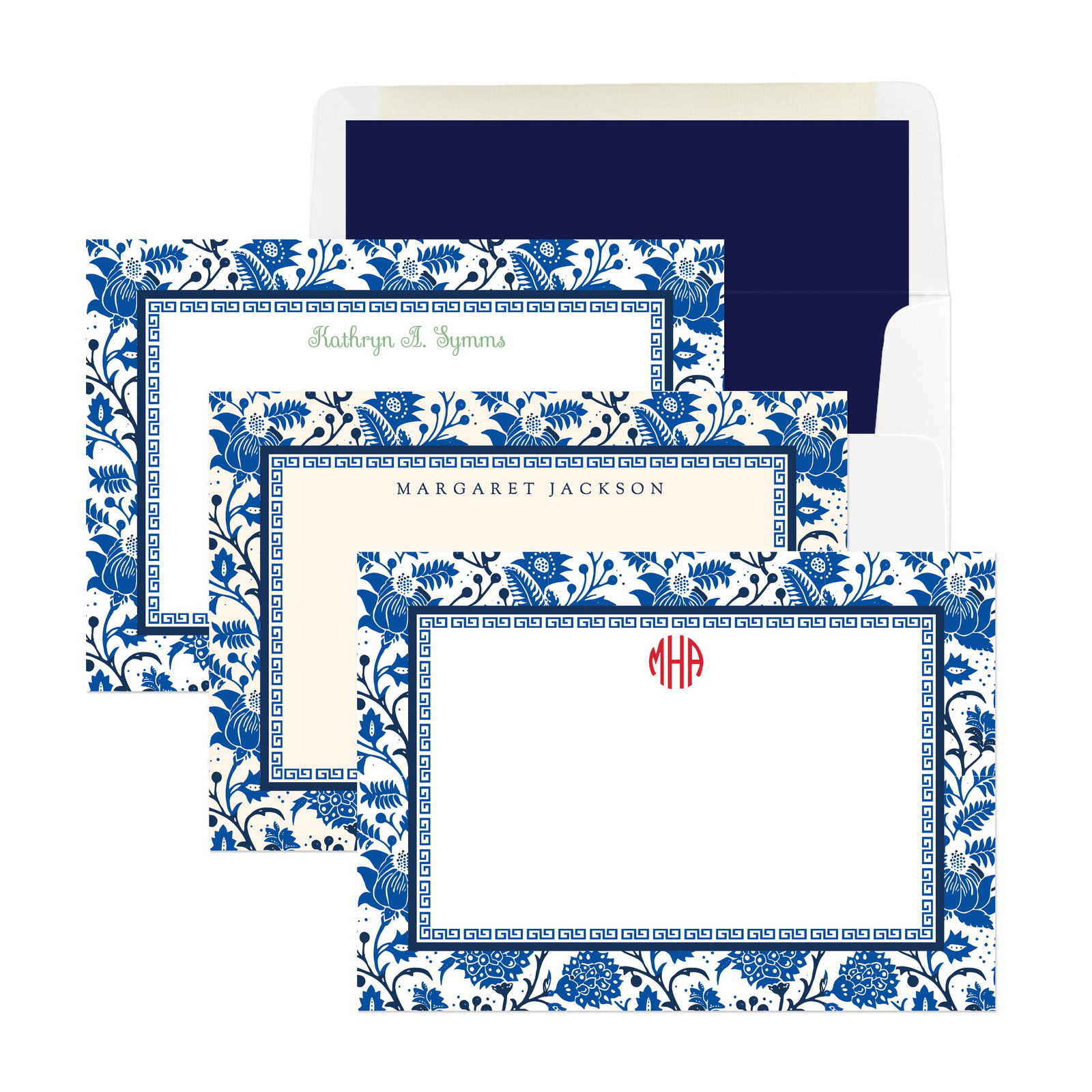 Image of Windsor Floral Correspondence Cards