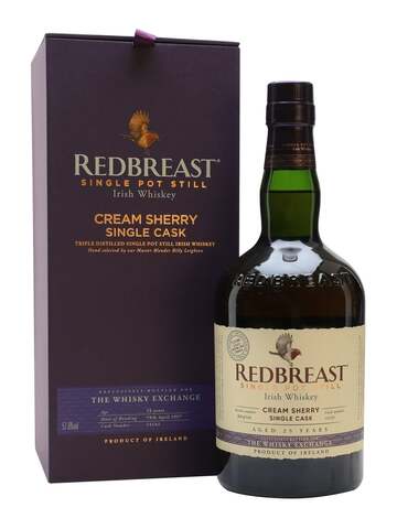 Redbreast 1997 / 25 Year Old / Cream Sherry Cask / The Whisky Exchange Exclusive