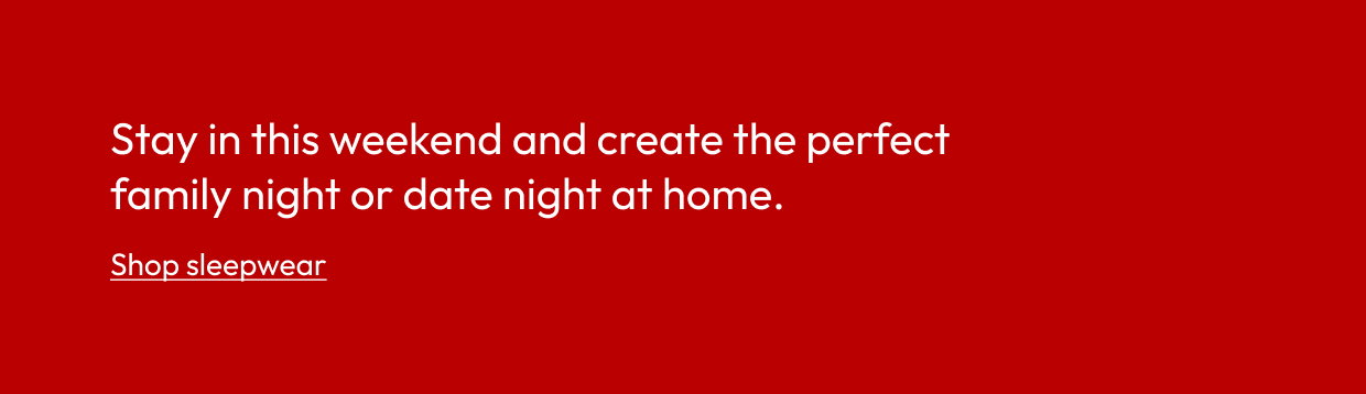 Stay in this weekend and create the perfect family night or date night at home.