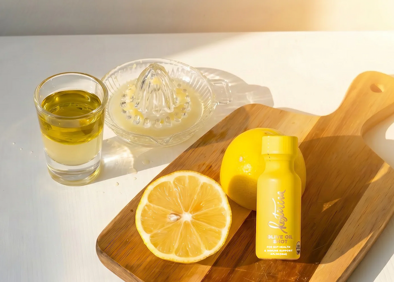 A Daily Dose of Wellness | Hailey Bieber's Olive Oil Shot Ritual