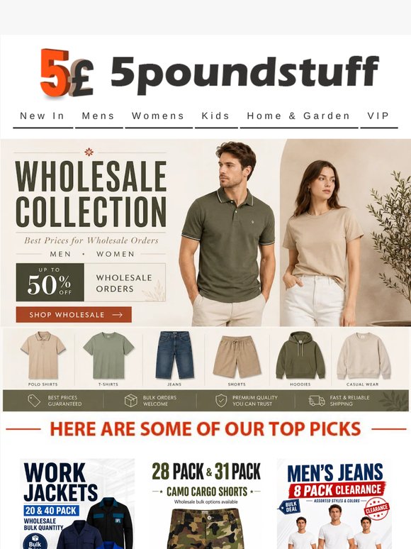 Save More with Wholesale Pricing