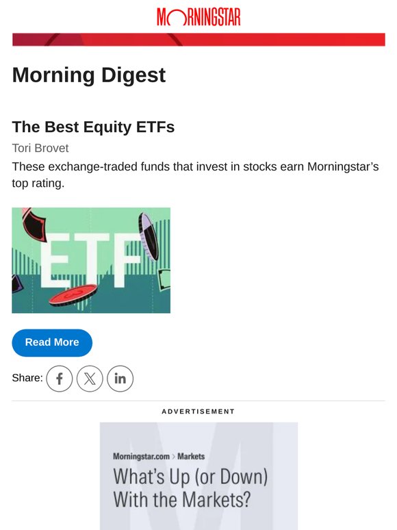 The Best Equity ETFs
