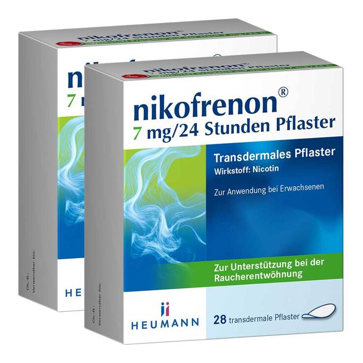 nikofrenon 7 mg / 24 Stunden Pflaster⁵