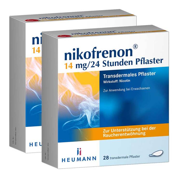 nikofrenon 14 mg / 24 Stunden Pflaster⁵