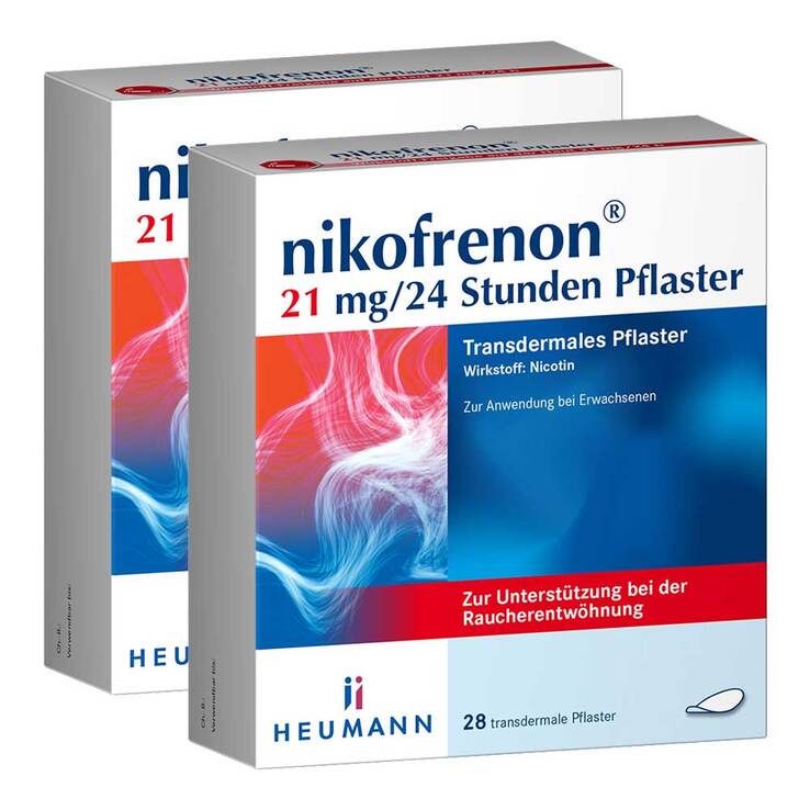 nikofrenon 21 mg / 24 Stunden Pflaster⁵