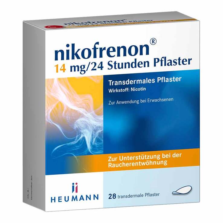 nikofrenon 14 mg/24 Stunden Pflaster⁵