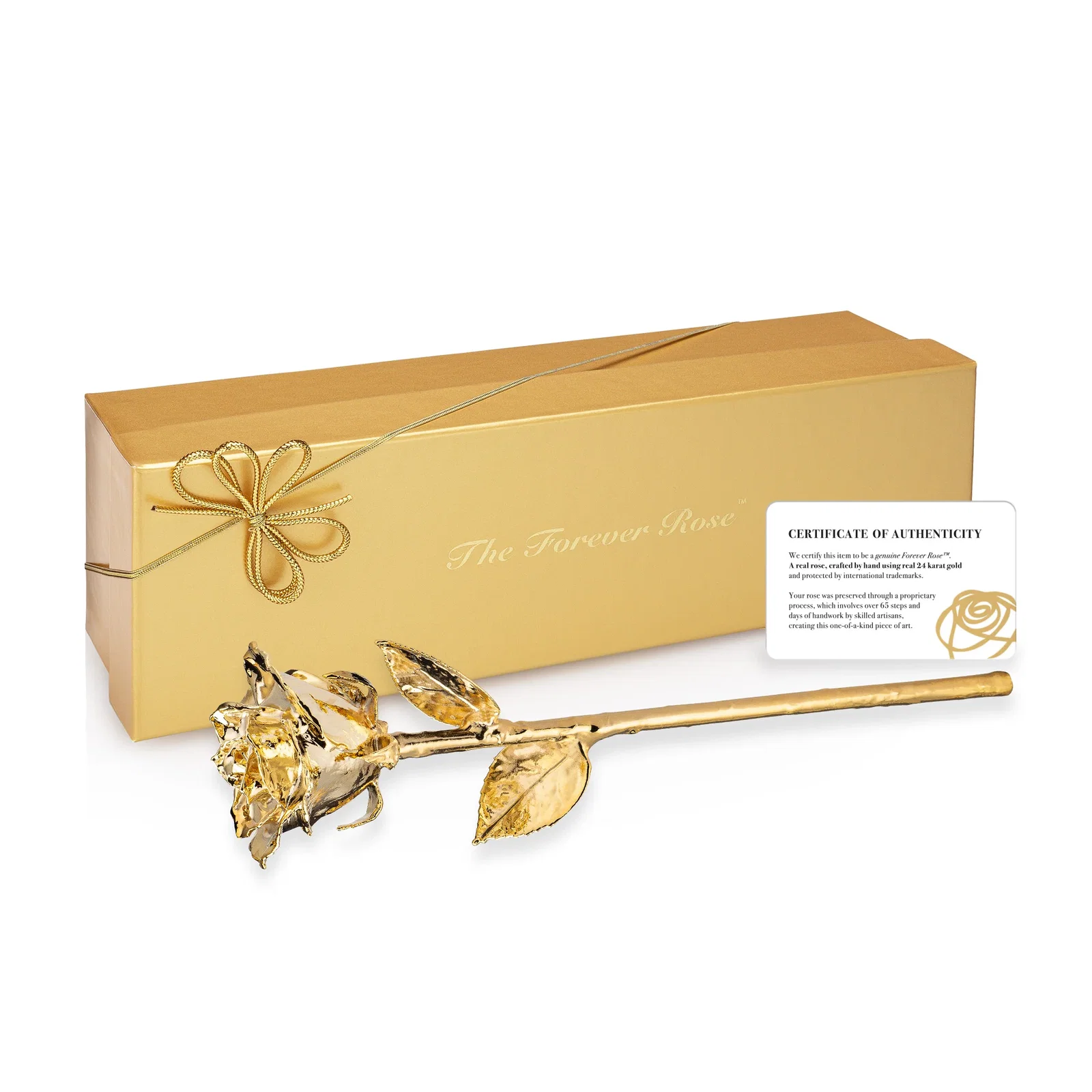Image of 24K Gold Dipped Forever Rose
